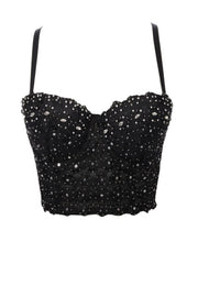 Beaded Lace Bustier