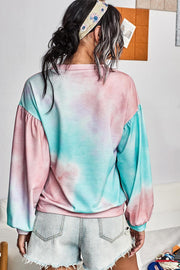 Multicolor Tie-Dye Pullover Sweatshirt - Rico Goods by Rico Suarez
