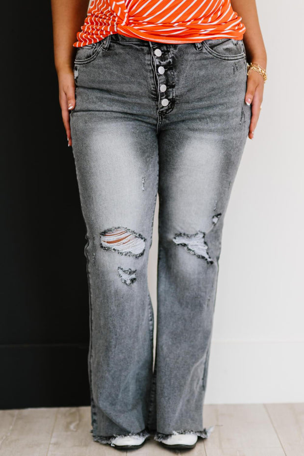 Risen Hometown Girl Full Size Run Flare Jeans - Rico Goods by Rico Suarez