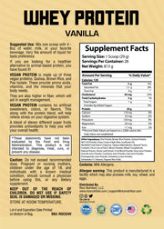 2lb Vegan Protein Vanilla – 28 Servings - Rico Goods by Rico Suarez