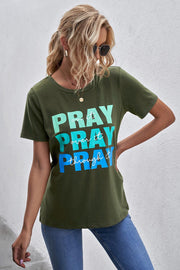 Pray Print T-Shirt - Rico Goods by Rico Suarez