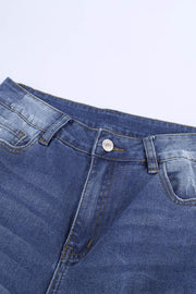 Leopard Patchwork Distressed Jeans - Rico Goods by Rico Suarez