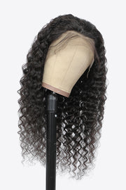 20” 13x4“ Lace Front Wigs Human Hair Curly Natural Color 150% Density