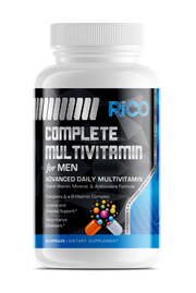 Complete Multivitamin for Men - Rico Goods by Rico Suarez