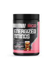 Energized Aminos (Raspberry Iced Tea) – 40 Servings - Rico Goods by Rico Suarez