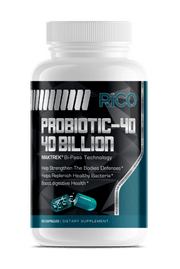 Probiotic - 40 Billion CFU - Rico Goods by Rico Suarez