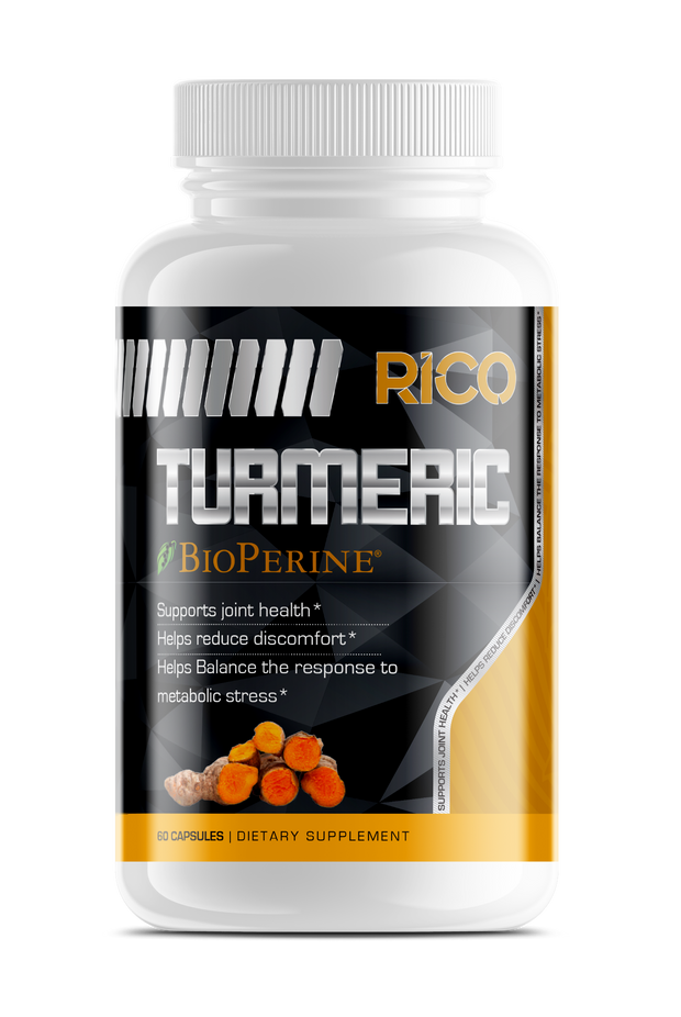 Turmeric w/BioPerine - Rico Goods by Rico Suarez