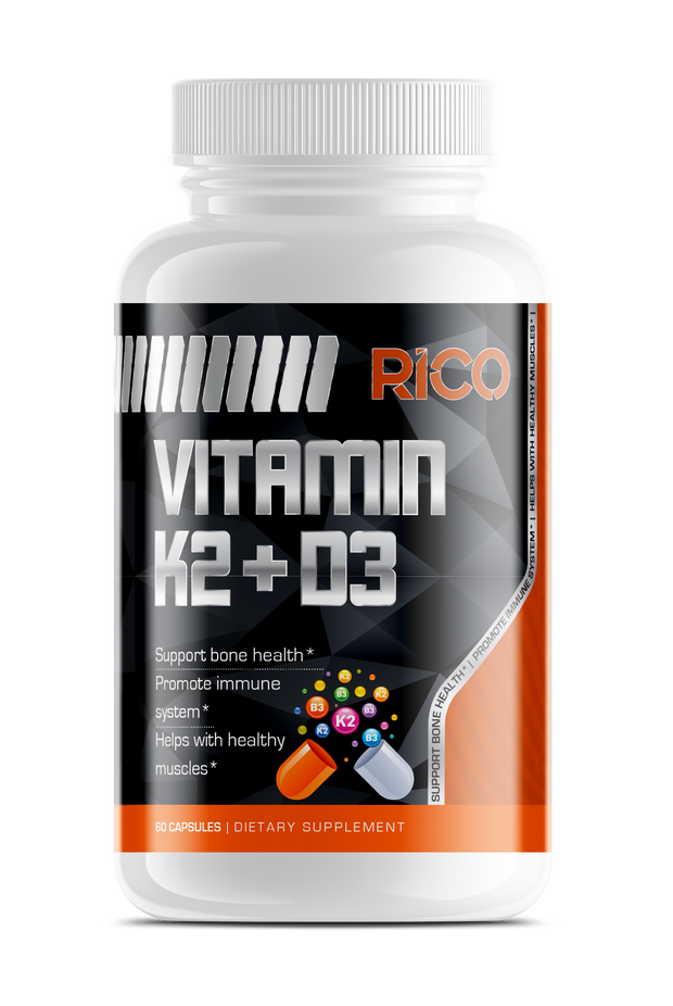 Vitamin K2 + D3 - Rico Goods by Rico Suarez