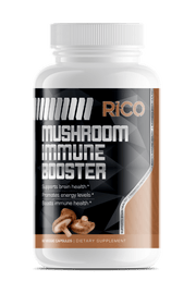 Mushroom Immune Booster (Chaga, Cordyceps, Reishi and Lion’s Mane) - Rico Goods by Rico Suarez