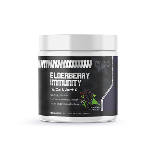 Elderberry Immunity W/ Zinc & Vitamin C - Rico Goods by Rico Suarez