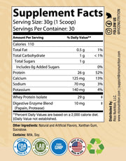 2lb 100% Whey Isolate Vanilla – 30 Servings - Rico Goods by Rico Suarez