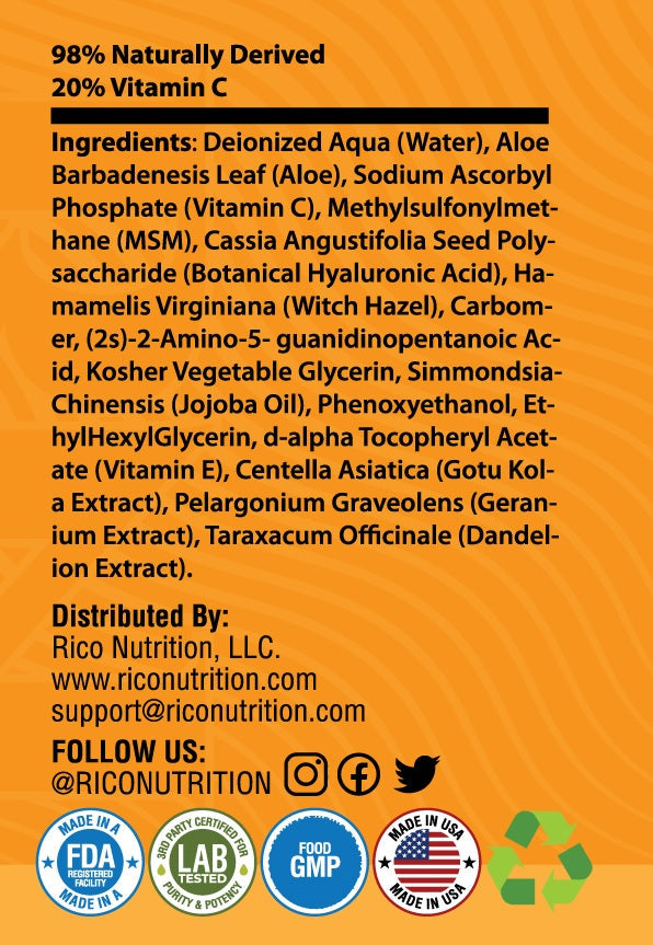 Vitamin C Serum - Rico Goods by Rico Suarez