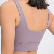 Scoop Neck and Back Sports Bra - Rico Goods by Rico Suarez
