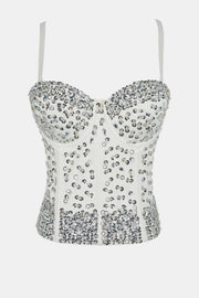 Sequined Bustier with Boning - Rico Goods by Rico Suarez