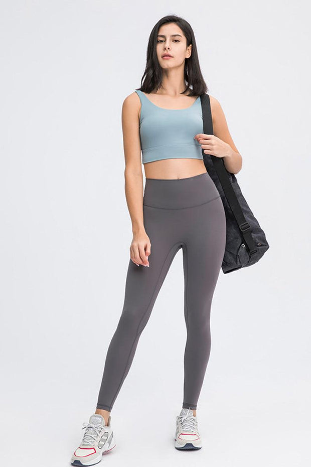 Scoop Neck and Back Sports Bra - Rico Goods by Rico Suarez
